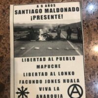 [Argentina] Atacaram a Casa de Chubut em Buenos Aires para exigir a libertação de Jones Huala