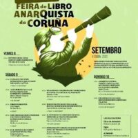 [Galiza] A Feira do Livro Anarquista, uma oportunidade para "falar de cultura libertária".