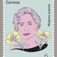 [Espanha] Correios emite selo dedicado à poeta Lucía Sánchez Saornil