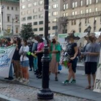 [EUA] NYC: Manifestantes do Stop Cop City interrompem cerimônia de premiação que 'homenageia' o governador da Geórgia, Kemp