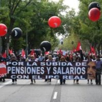 [Espanha] As ruas de Madri estão mais uma vez cheias de pessoas lutando por pensões e salários dignos