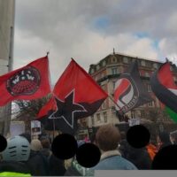 [Irlanda] Contramanifestação em Dublin contra o fascismo