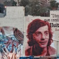 [Espanha] Este é o mural de Puig Antich para o 50º aniversário de seu assassinato
