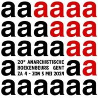 [Bélgica] Feira do Livro Anarquista em Gante