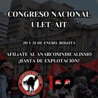 [Colômbia] Comunicado do nosso primeiro Congresso