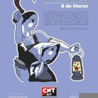 [Espanha] Cartagena | 8 de Março sindicalista e libertário: "Juntas seguimos em frente".