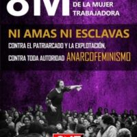 [Espanha] Contra o patriarcado e a exploração, contra toda autoridade, Anarcofeminismo.