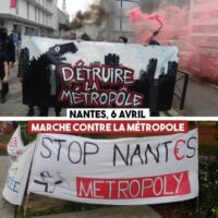 [França] 6 de abril em Nantes: marcha contra a metrópole