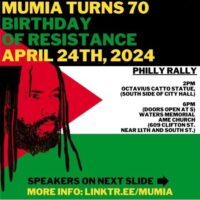 [EUA] Mumia faz 70 anos | Aniversário da Resistência