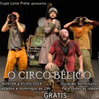 [São Paulo-SP] Em "O circo bélico", Trupe Lona Preta fala da guerra com a linguagem do palhaço