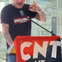[Espanha] Fala antifascista durante 1° de maio da CNT-AIT em Barcelona