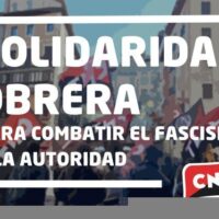 [Espanha] Solidariedade Obreira para combater o fascismo e a autoridade
