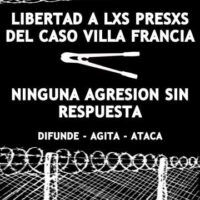 [Chile] Exigimos a libertação imediata e incondicional dos presos do caso de Villa Francia