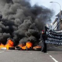 [Chile] Saída incendiária na Universidade de Playa Ancha pela terra e contra o capital