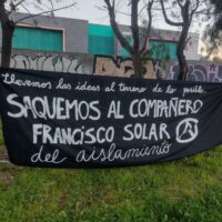 [Chile] Sobre as últimas transferências dos anarquistas e subversivos presos no interior do Cárcere La Gonzalina e a manutenção do isolamento ao companheiro Francisco Solar.