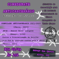 [Porto Alegre-RS] 01/09 – Cinedebate Anticarcerário