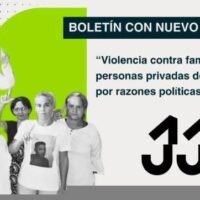 "Violência contra familiares de pessoas privadas de liberdade por razões políticas em Cuba"