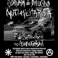 [São Paulo-SP] 1ª Jornada de Difusão Anti-militarista