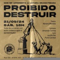 [São Paulo-SP] Leitura Dramática: "Proibido Destruir"