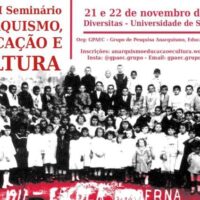 I Seminário Anarquismo, Educação e Cultura