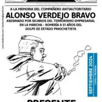 [Chile] El Sol Ácrata, n°6 (ejemplar 62, cuarta época), Septiembre de 2024