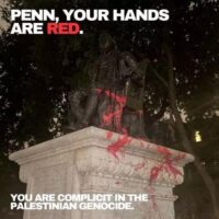 [EUA] Estátua de Benjamin Franklin da UPenn é vandalizada