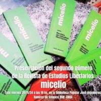 [Argentina] Apresentação do segundo número de Micelio, Revista de Estudos Libertários.