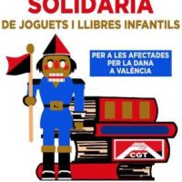 [Espanha] A CGT inicia uma campanha de coleta solidária de brinquedos e livros para os afetados pela DANA