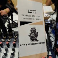 [Espanha] Áudio: Barrio Canino vol.319 - Cobertura radiofônica do XXII Encontro do Livro Anarquista de Madri