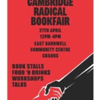 [Reino Unido] Feira do Livro Radical de Cambridge, 27 de abril