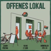 [Alemanha] Lokal Aberto da FAU em Berlim– Um espaço social para todos!