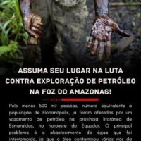 Assuma seu lugar na luta contra exploração de petróleo na Foz do Amazonas!