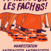 [França] Paris: Manifestação antifascista e antirracista