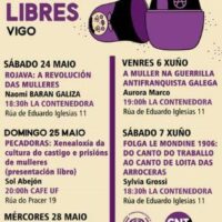 [Espanha] I Jornadas "Mulheres Livres" (Vigo. Maio e Junho 2025)