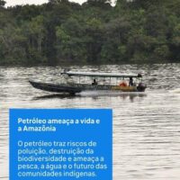 Mais de 60 caciques do Oiapoque repudiam exploração de petróleo na Foz do Amazonas