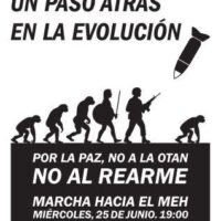 [Espanha] Quarta-feira, 25 de junho – Marcha pela Paz – Não à OTAN – Não ao Rearmamento