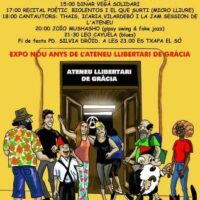 [Espanha] IX Aniversário do Ateneu Llibertari de Gràcia