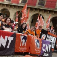 [Espanha] Concentração de apoio a Las 6 de La Suiza