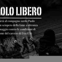 [Itália] Chamada à solidariedade com Paolo Todde em greve de fome