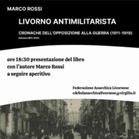 [Itália] Apresentação "Livorno Antimilitarista"