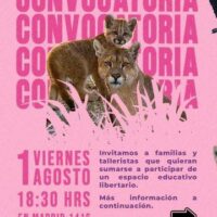 [Chile] Convocatória | Te interessa a educação libertária?
