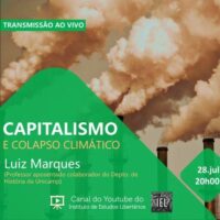 Live: "Capitalismo e Colapso Climático", com Luís Marques
