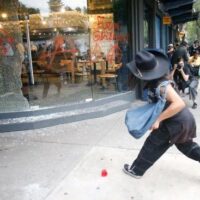 Protesto contra a gentrificação na Cidade do México
