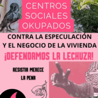 [Espanha] Querem demolir LA LECHUZA! Nós queremos ela de pé!