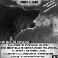 Semana Internacional de Solidariedade com xs Anarquistas Presxs 2025 Porto Alegre (RS)