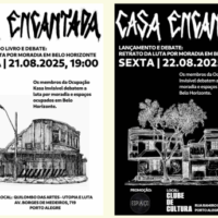 [Porto Alegre-RS] 21 e 22 de agosto - Lançamento e discussão do livro "Casa Encantada - Retrato da Luta por Moradia em Belo Horizonte