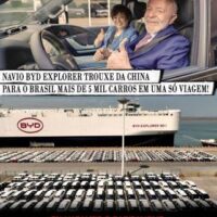 Navio BYD Explorer trouxe da China para o Brasil mais de 5 mil carros em uma só viagem! Ou matamos o capitalismo, ou ele mata tudo. Pela Terra Livre e Selvagem!!!