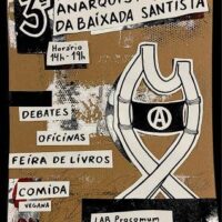 [Santos-SP] 3ª Feira Anarquista da Baixada Santista — Programação!
