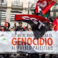 [Espanha] A CGT continuará em solidariedade com a Palestina "até que deixe de ser um povo oprimido"