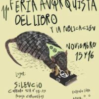 [Colômbia] 11ª Feira do Livro Anarquista de Medellín, 15 e 16 de novembro